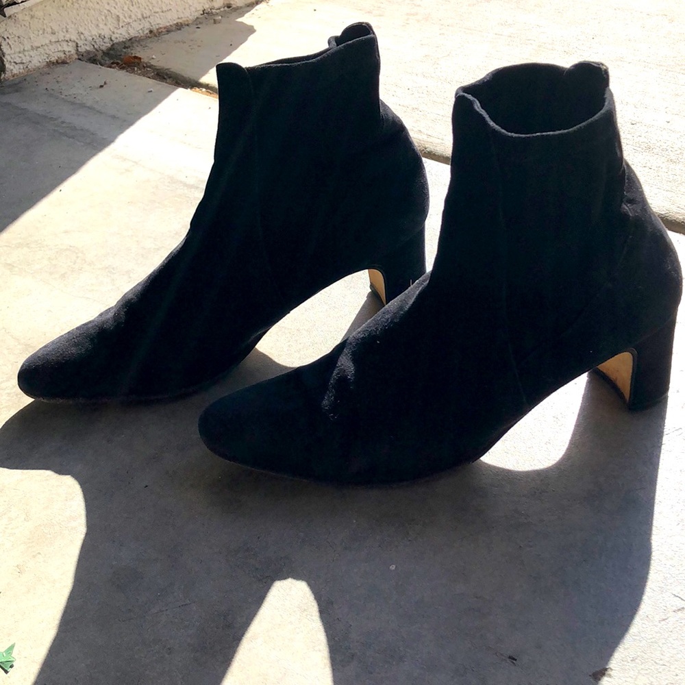 Suede Italian boots